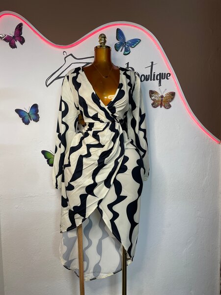 Robe à motifs élégante