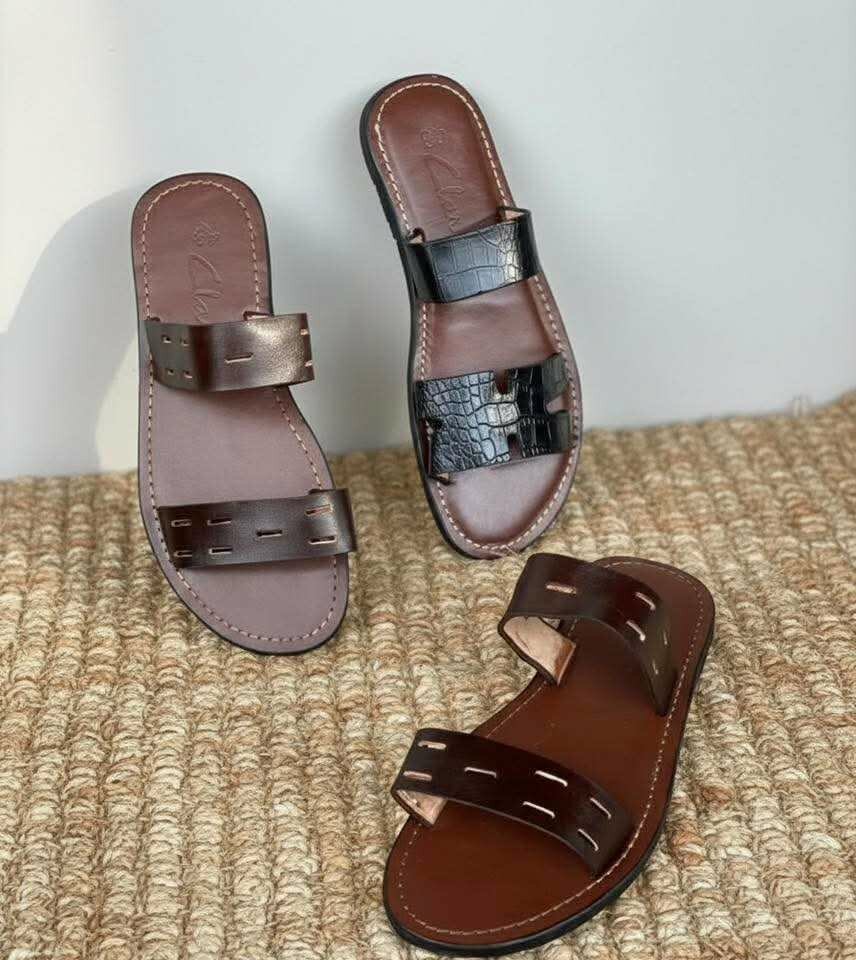 Sandales en cuir élégantes