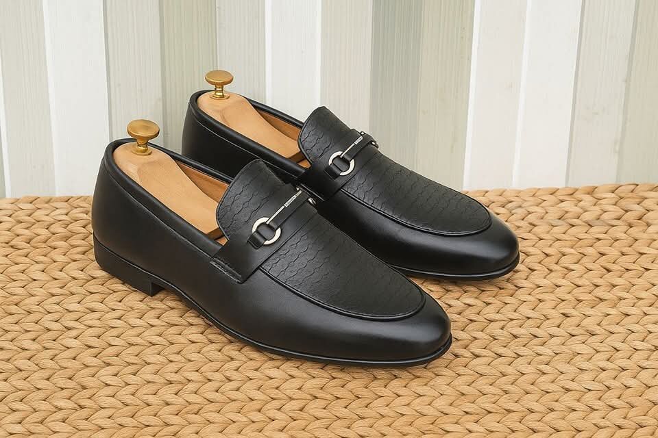 Mocassins en cuir élégants