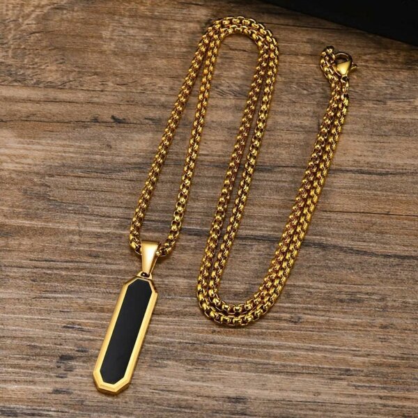 Collier Pendentif Plaqué Or