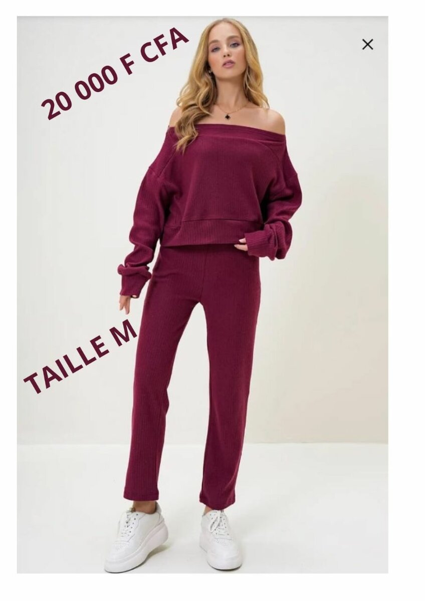 Ensemble décontracté femme