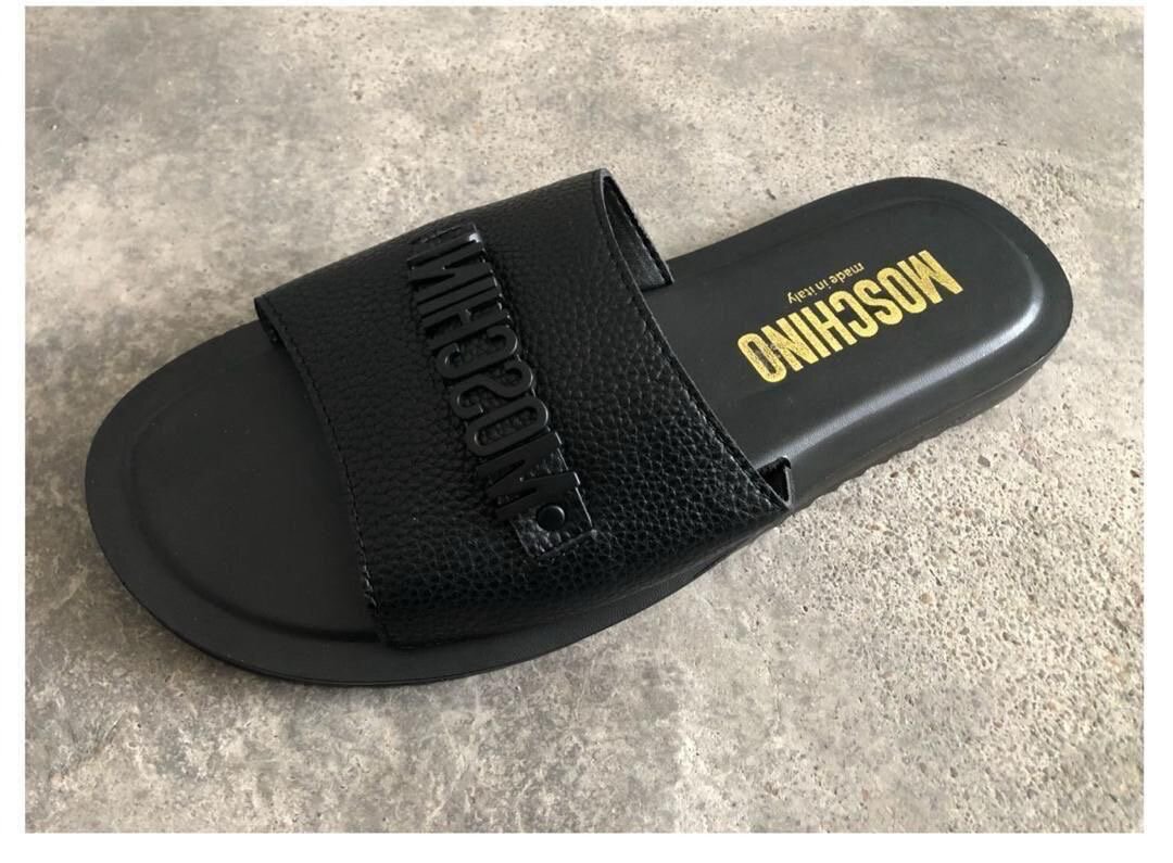 Mossimo sandales pour homme noir