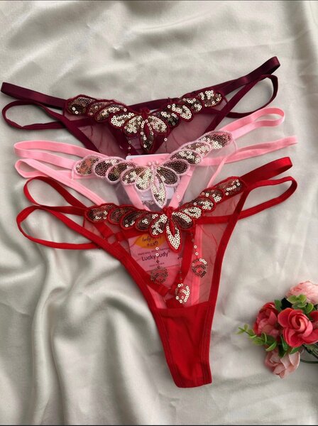 Lingerie sexy femme strass