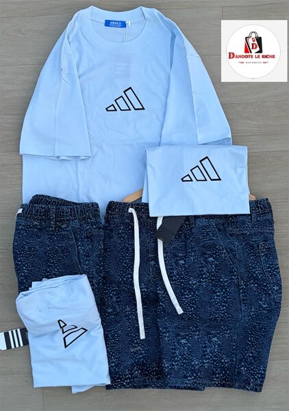 Ensemble t-shirt et short tendance