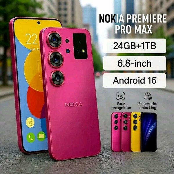 Téléphone Nokia 24Go + 1To Android 16