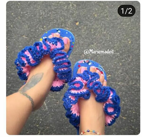 Sandales Crochet Confort