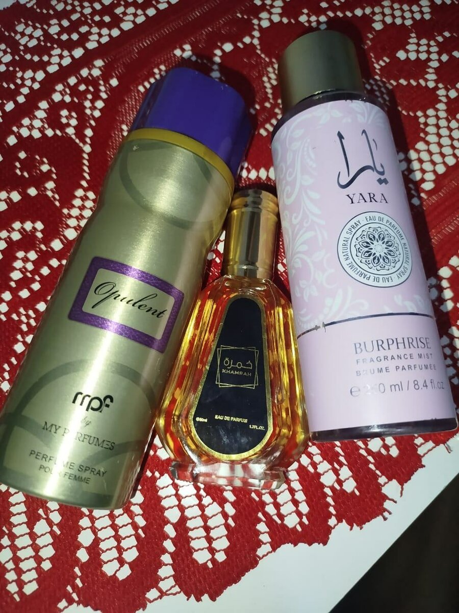 Set de parfums élégants