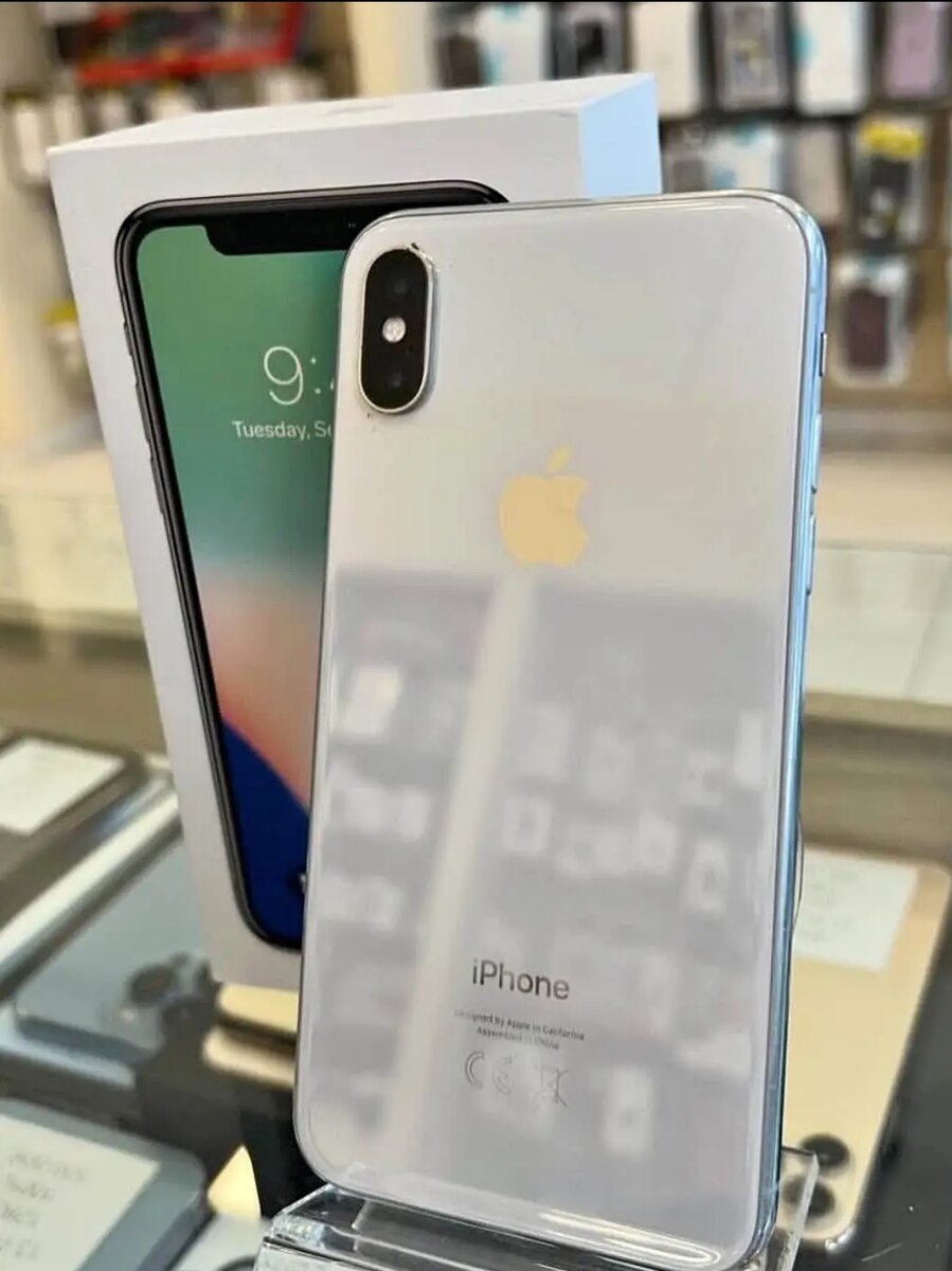 iPhone X 64GB Argent Neuf