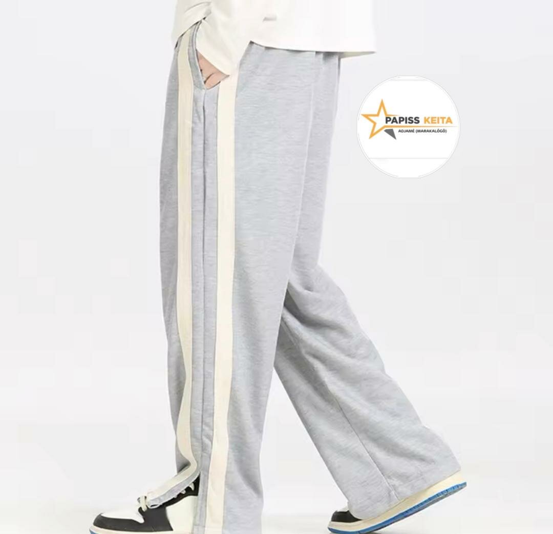 Pantalon de sport à bandes