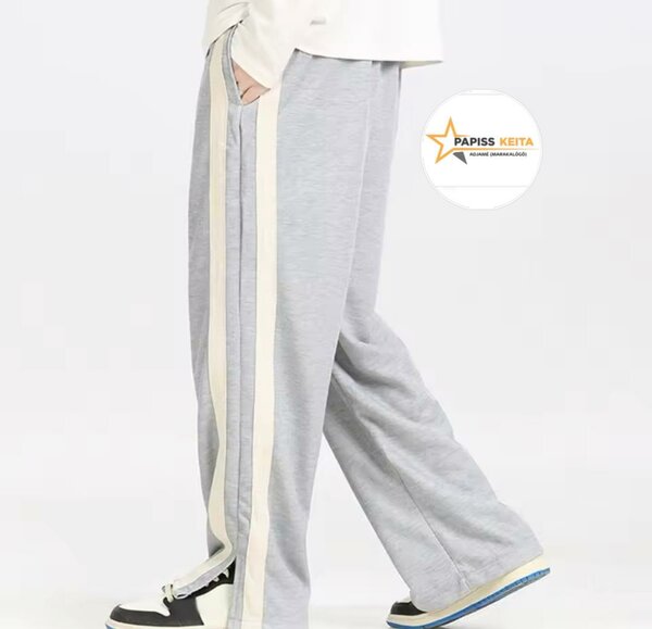 Pantalon de sport à bandes