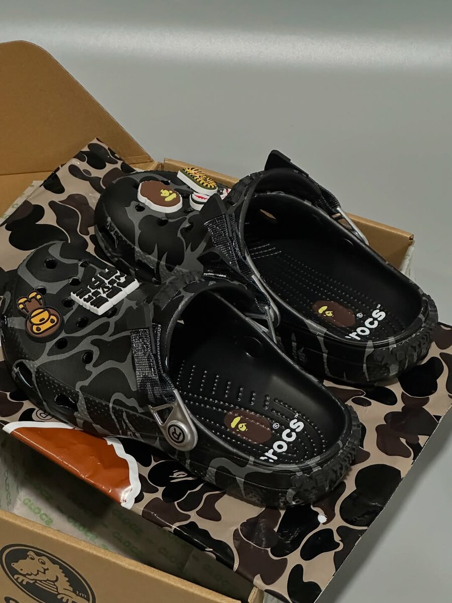 Sabots Crocs Camo bape
