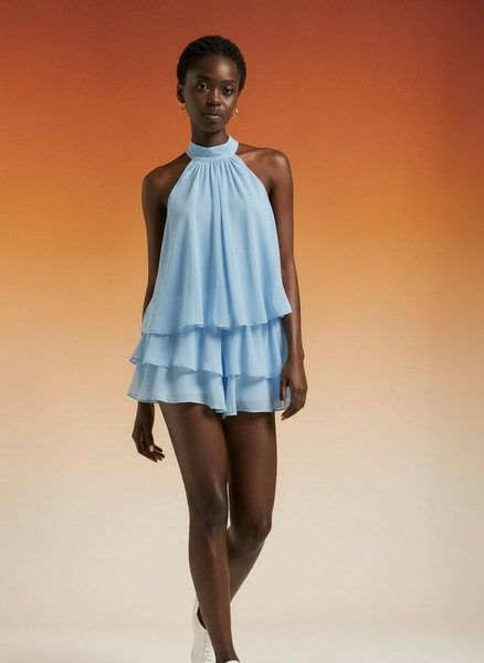 Robe courte élégante été