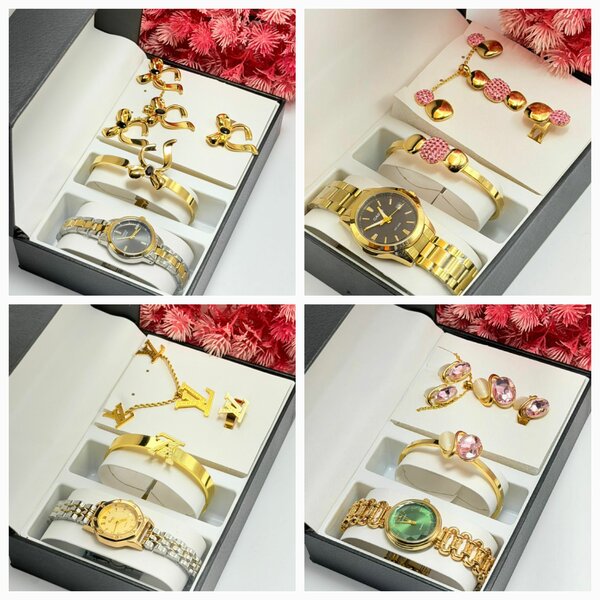 Coffret Montre Bijoux Glamour