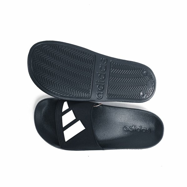 adidas shower noir slides