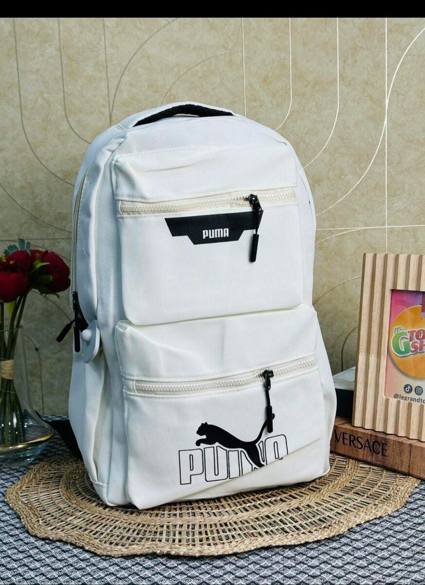 Sac à dos blanc tendance