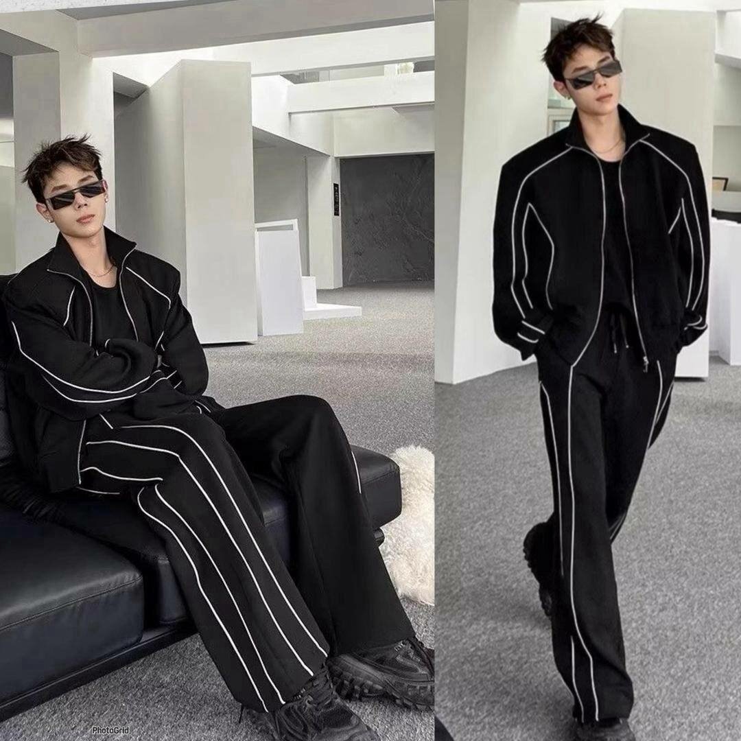 Ensemble de jogging chic noir