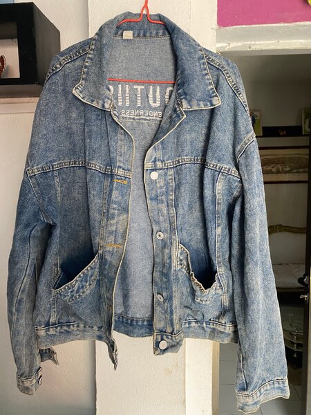 Veste en jean décontractée