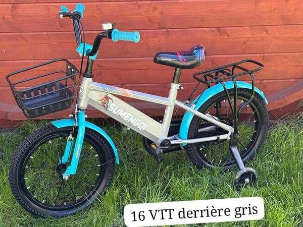 Vélo Enfant 16" avec Stabilisateurs