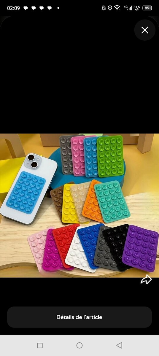 Ventouse Anti-Stress Pop it