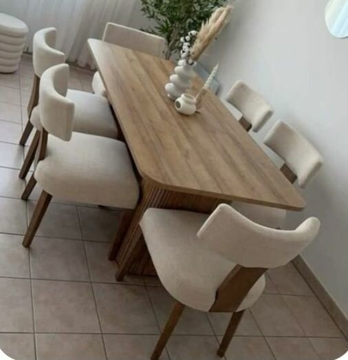 Table à manger élégante 8 places