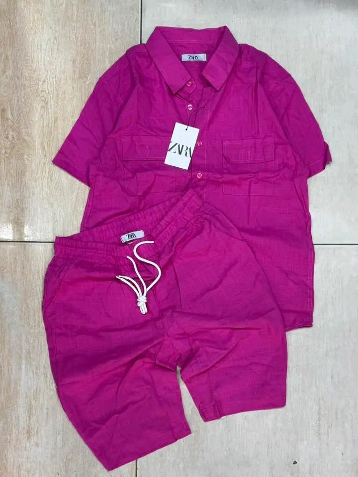 Ensemble Chemise et Short Homme