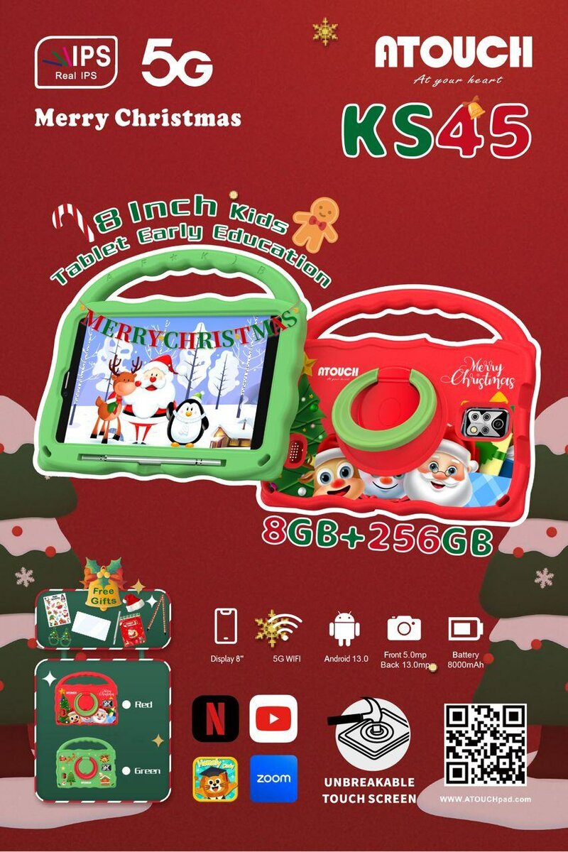 Tablette Enfants KS45 8 Pouces