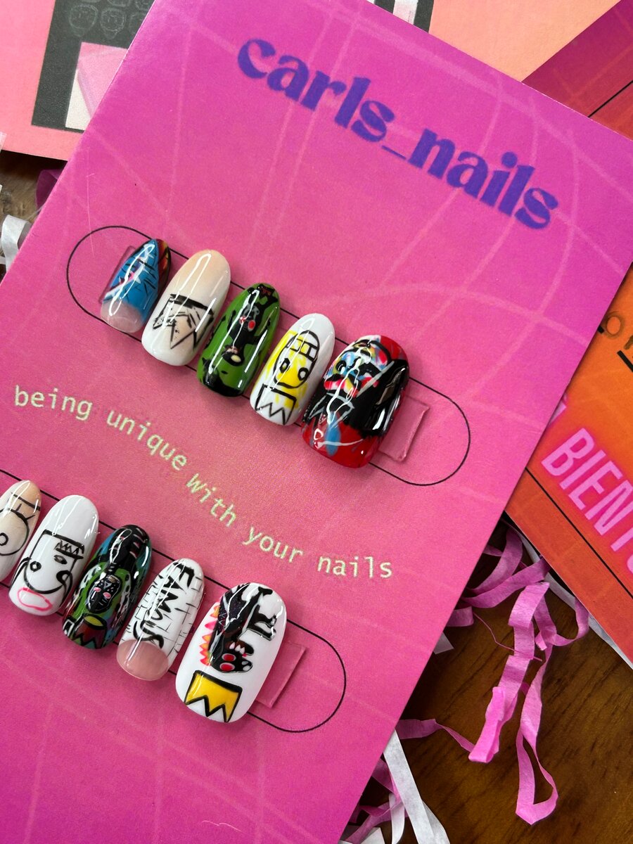 Colorful Nail Art Set