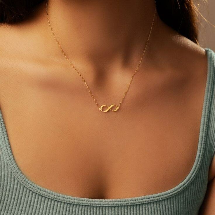 Collier Infini Doré