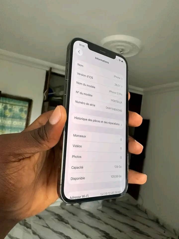 iPhone 12 Pro 128Go Noir