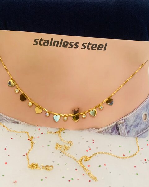 Chaîne au rein inoxydable