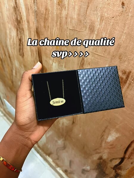 Personalized Gold Necklace