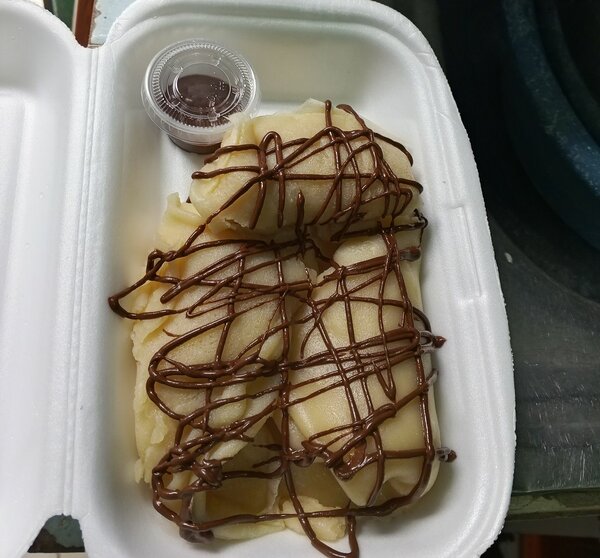 Crêpes au chocolat