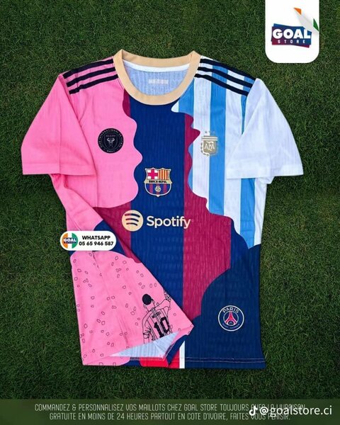 Maillot de football unique