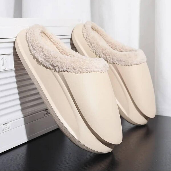 Chaussons douillets unisexes