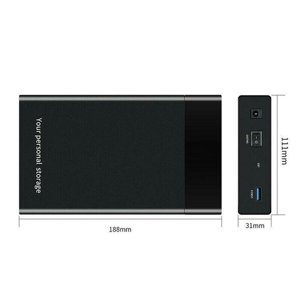 Boîtier disque dBureau USB 3.0