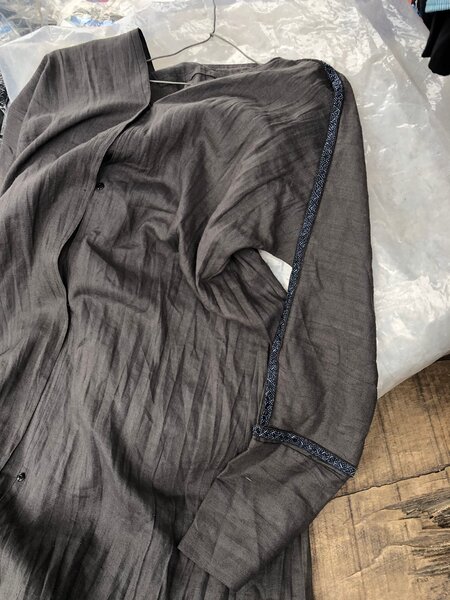 Robe longue noire élégante