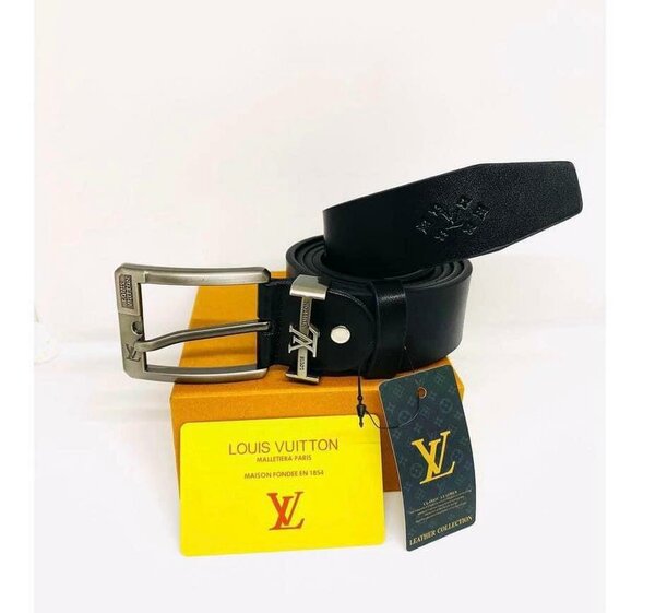 Ceinture de luxe en cuir