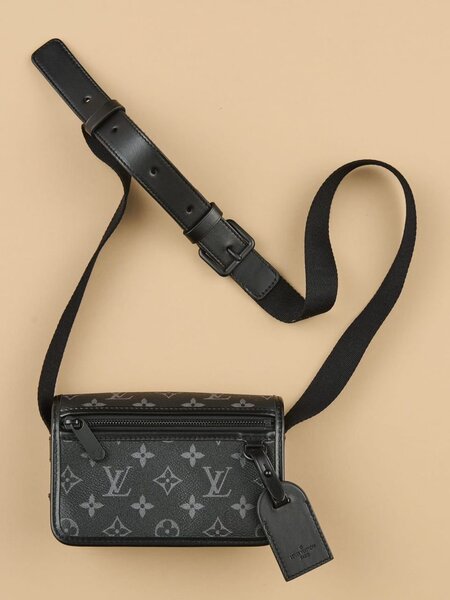 Sac à bandoulière élégant noir