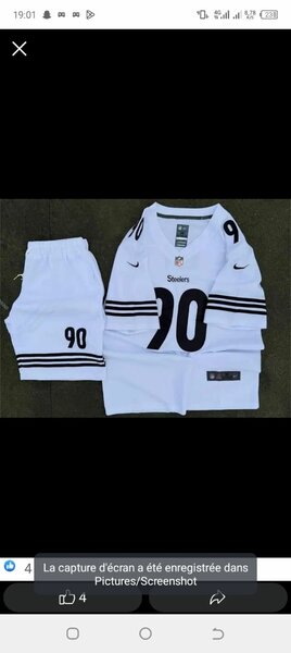 Ensemble de maillot de football
