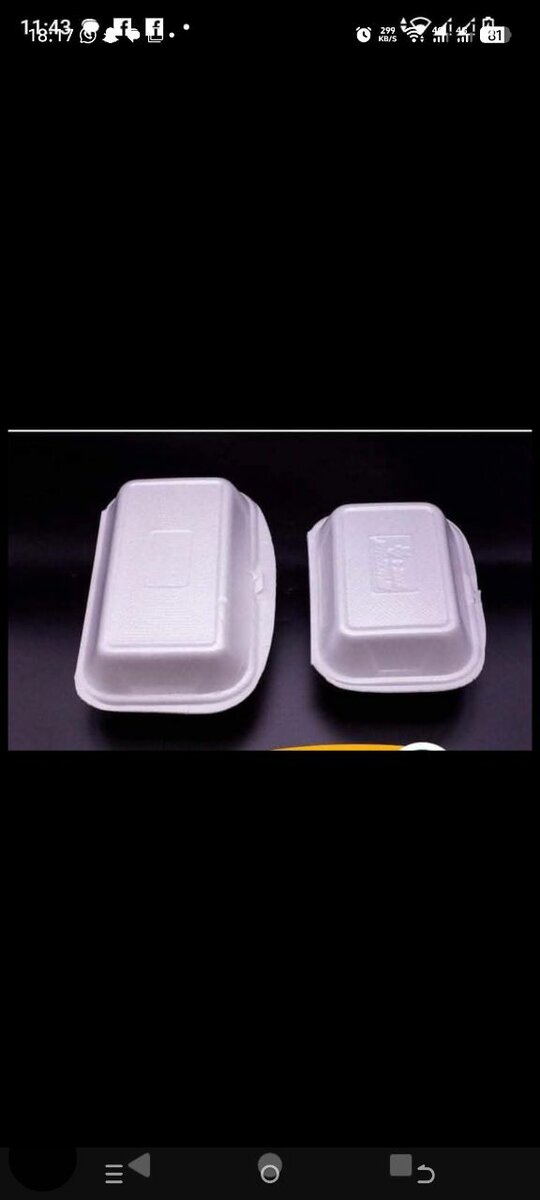 Boîtes à repas jetables 100 pcs