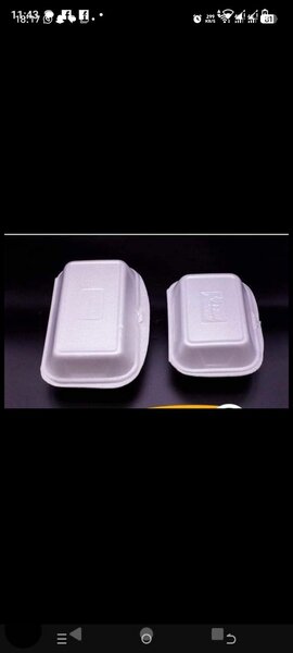 Boîtes à repas jetables 100 pcs