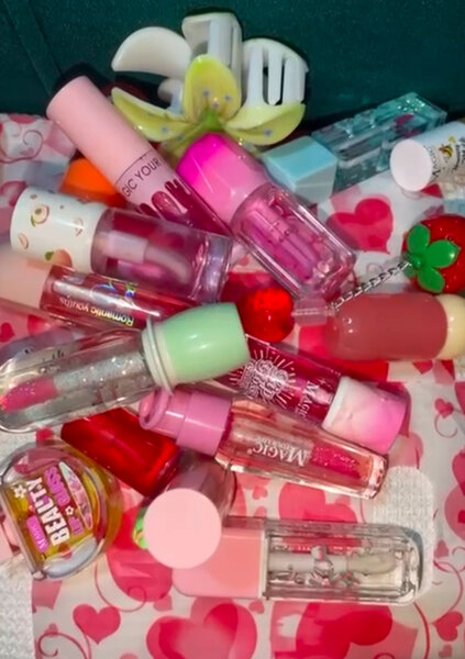 Set de brillants à lèvres parfumés