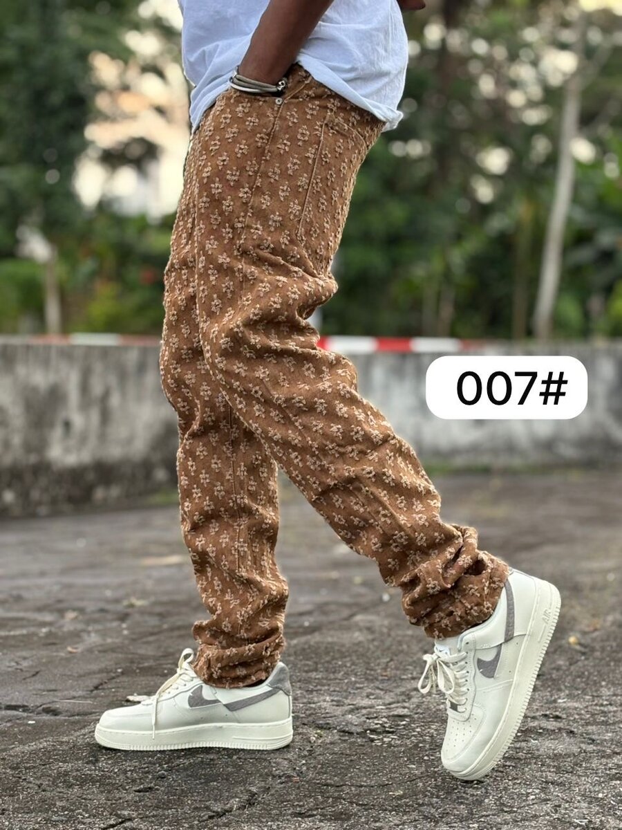 Pantalons imprimés décontractés