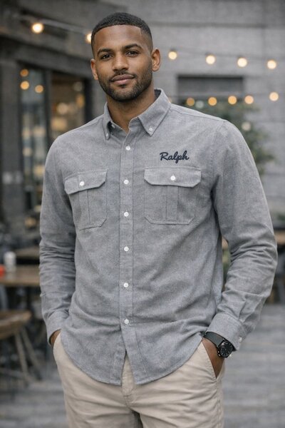 Chemise homme Ralph personnalisée