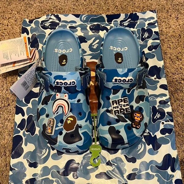 Crocs Bape x Camo