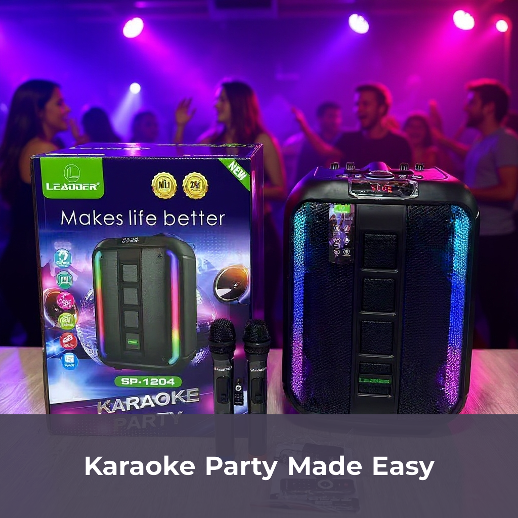 Enceinte Karaoké avec Micro