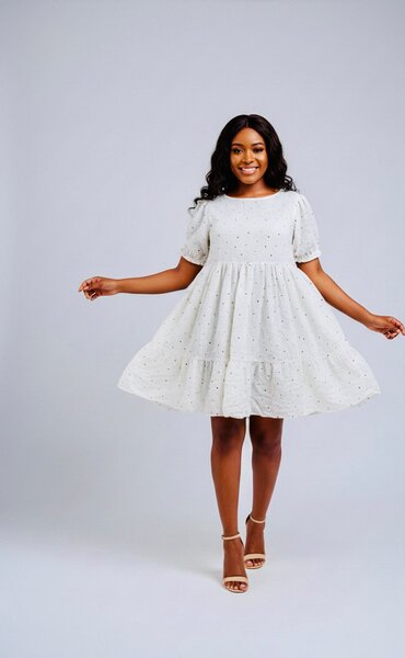 Robe blanche élégante