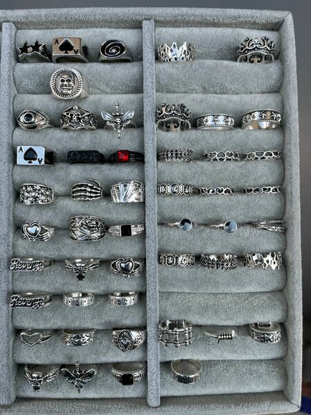 Bagues Fantaisie en Argent