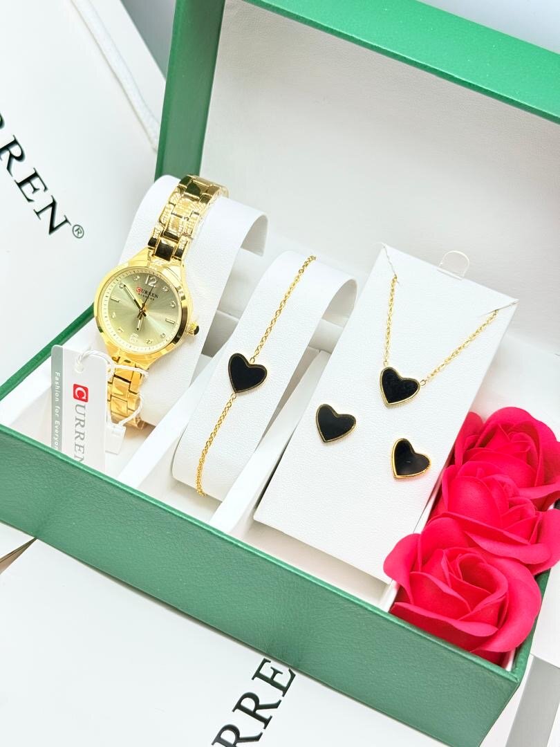 CURREN Montre Femme Luxe avec Bijoux