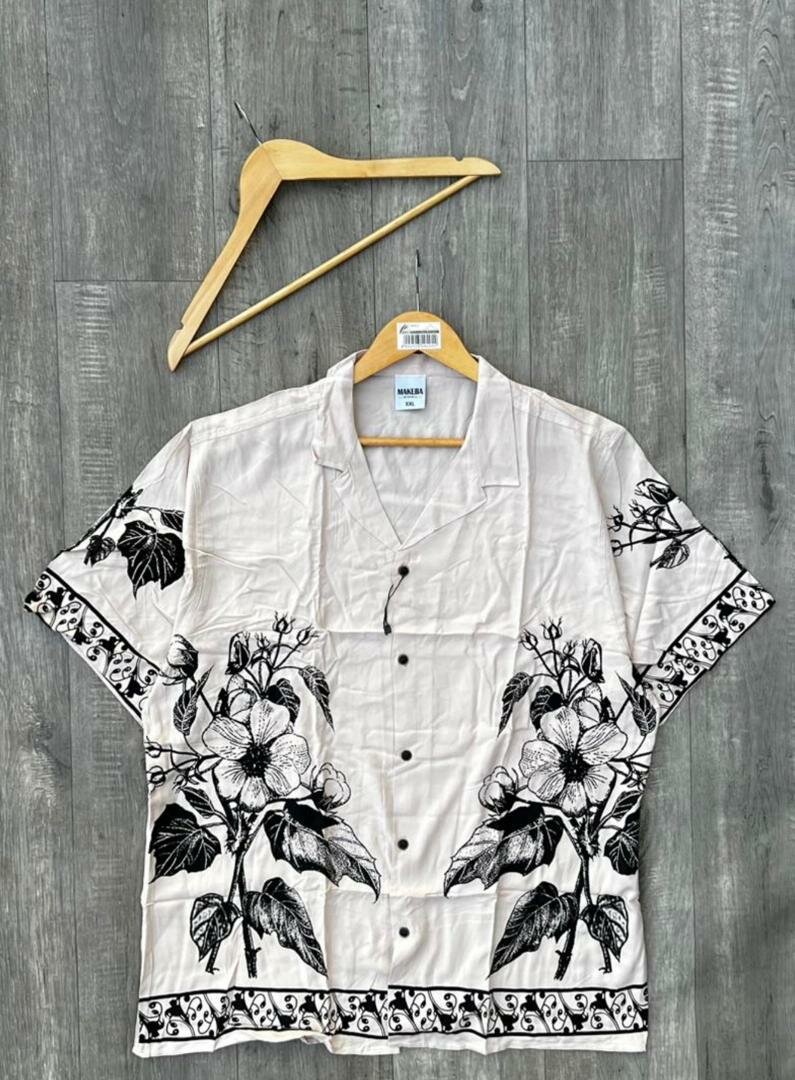 Chemise hawaïenne en lin